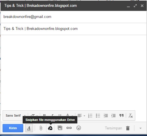 Cara Mengirim File Berukuran Besar dengan Gmail
