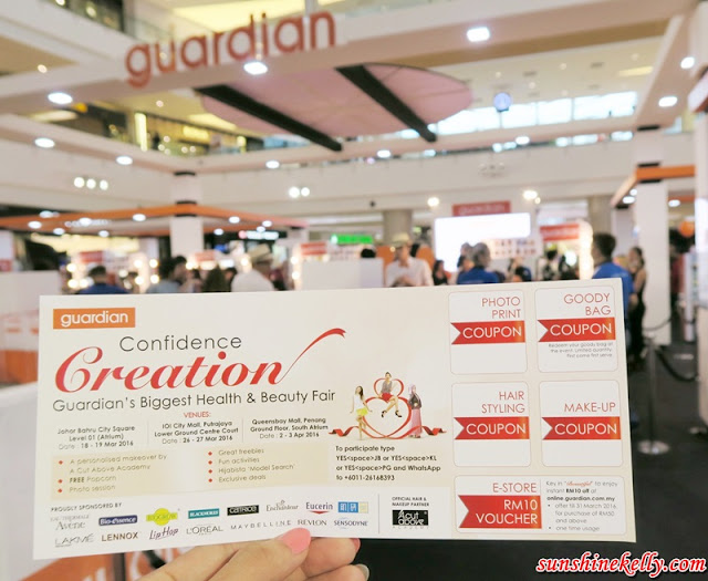 Confidence Creation, Guardian Makeover 2016, IOI City Mall, makeup, hair styling, makeover photo shoot 