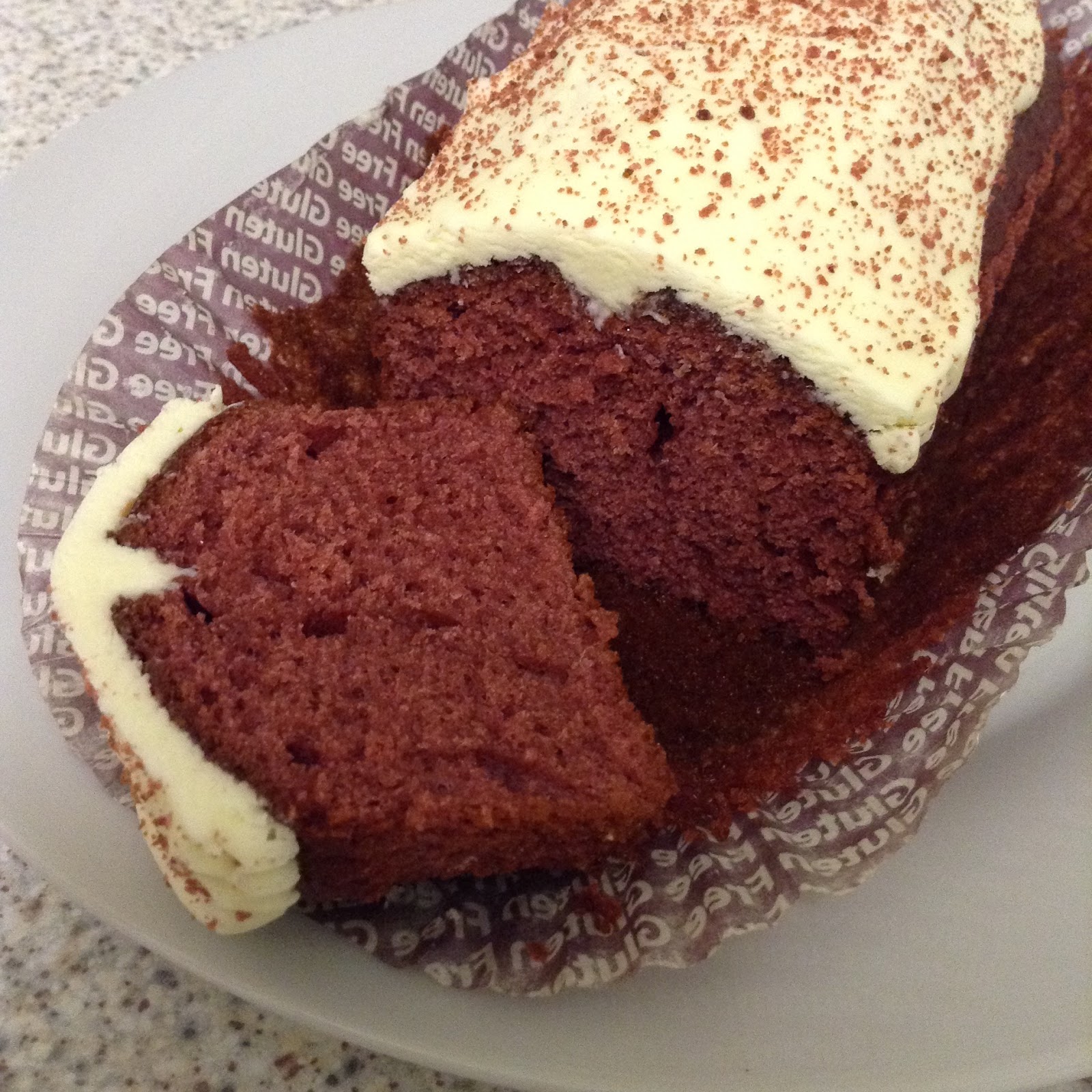 Asda Christmas Free From Red Velvet Cake