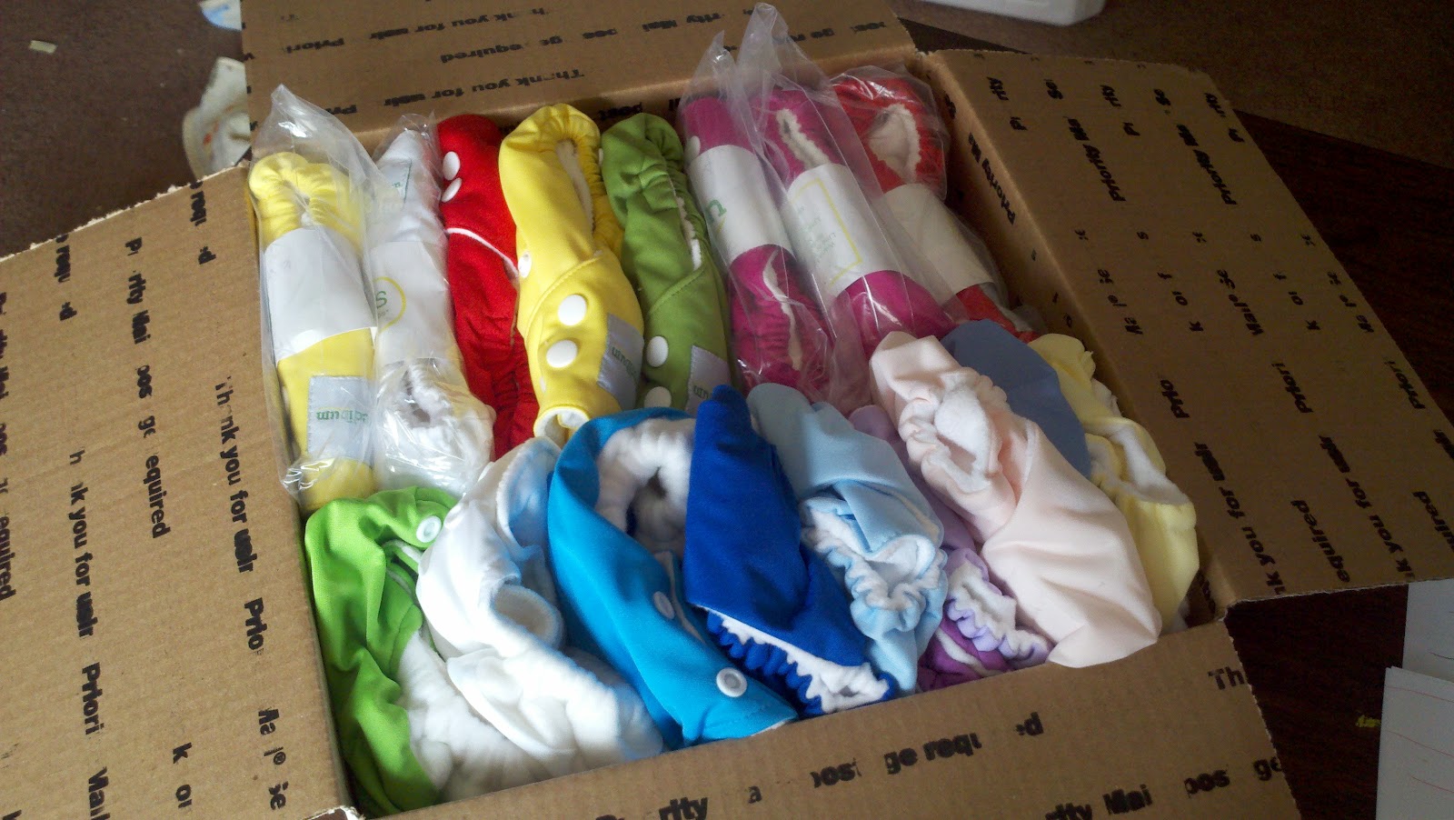 Lovely Eco Chic Diaper Service clothdiapers for babies in Haiti with
