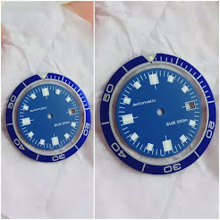 Dial and Insert Bezel Seiko SOXA, All Dagaz Parts, Parts Only...