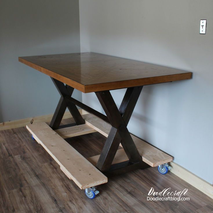Kitchen Table/Island with Casters!!!