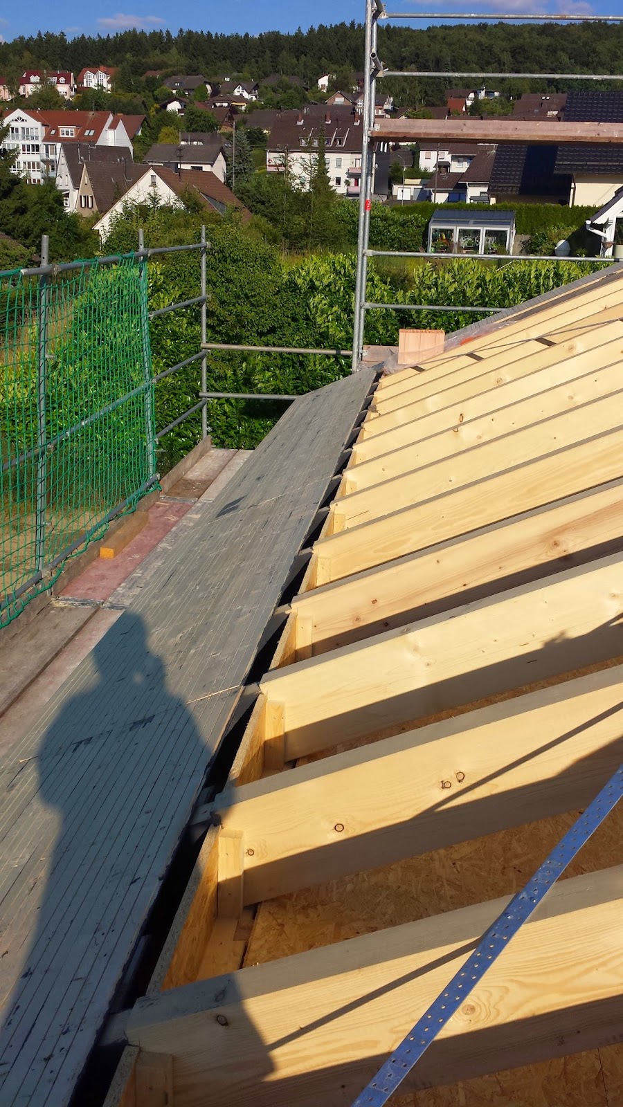 Unser Architektenhaus in AK: Weitere Holzarbeiten