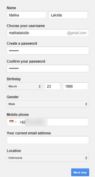 Daftar Gmail | Cara Daftar Email Baru Di Gmail Lengkap