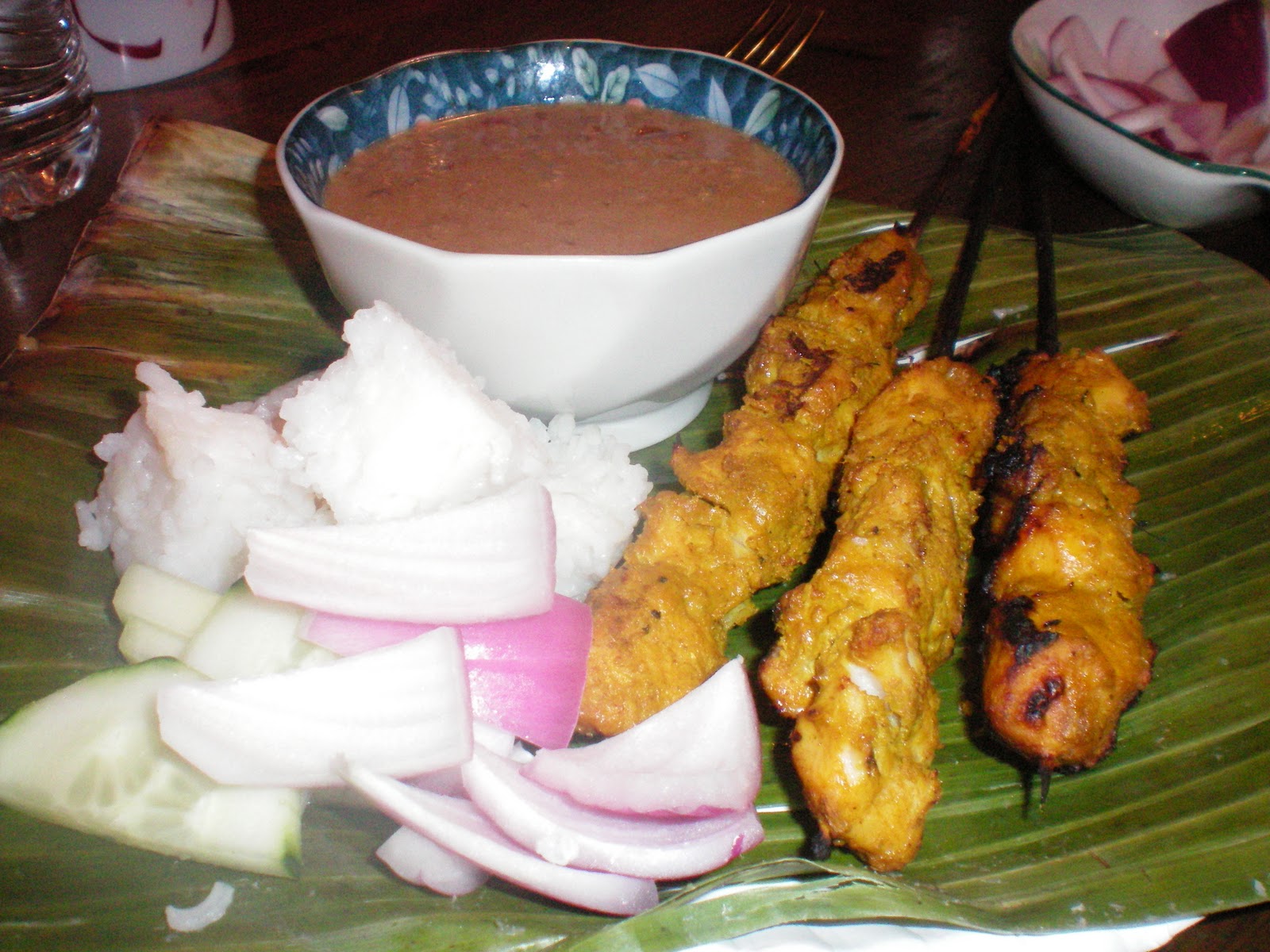 The new art of baking: Satay Kajang Malaysia - Pressed Rice/Nasi Himpit