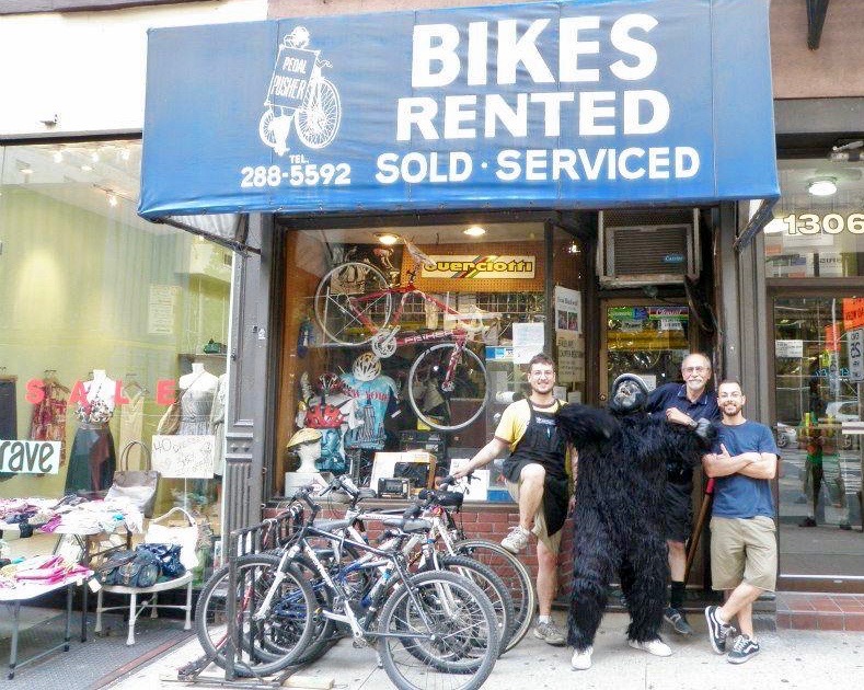 pedal pushers bike shop