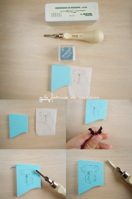 Carvar sellos con gubias