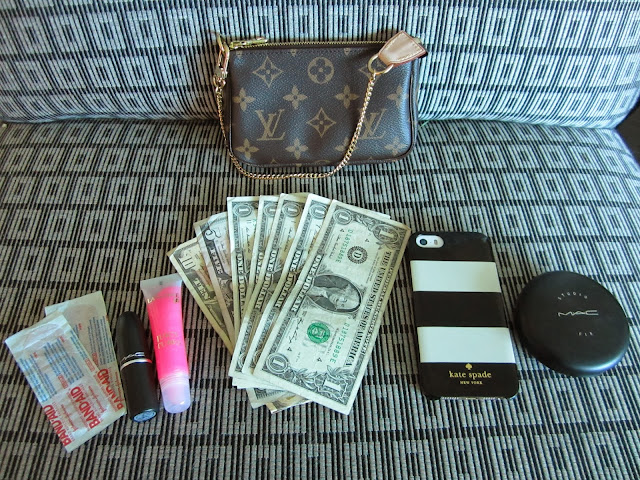 The Glamour Geek: What Fits Inside a Louis Vuitton Mini Pochette (Monogram)