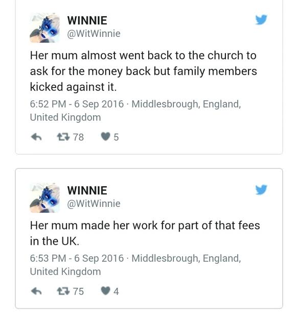 Twitter User Narrates How Her Cousin Used Her University School Fees To Sow Seed