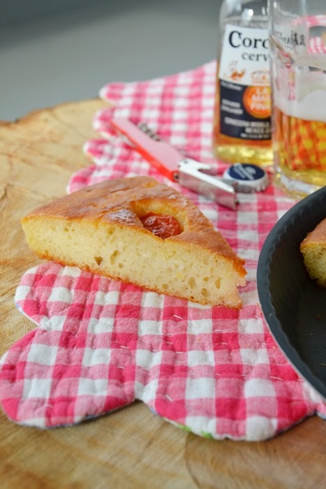 focaccia pugliese di gaia, con pasta madre