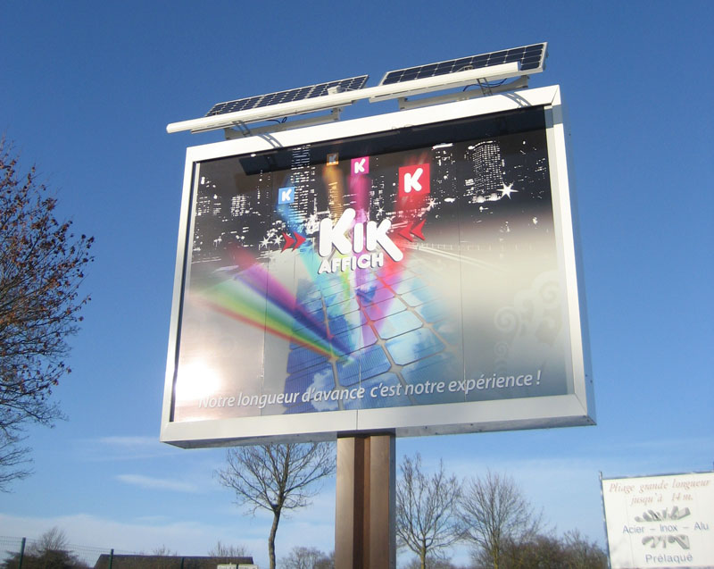 Renewable Energy Consultant: Solar Light Billboard System