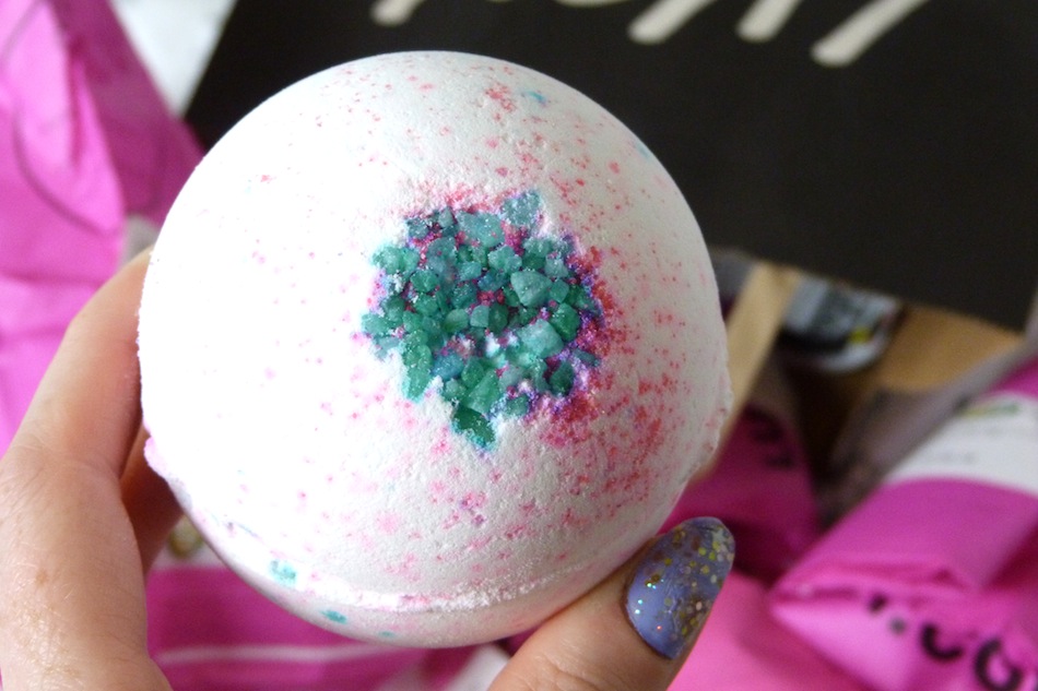 an image of lush sakura bath bomb