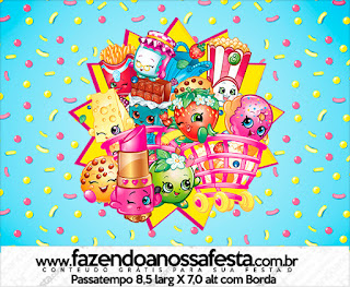 Shopkins: Etiquetas Gratis para Candy Bar para Imprimir Gratis. Etiquetas de Shopkins para imprimir gratis.