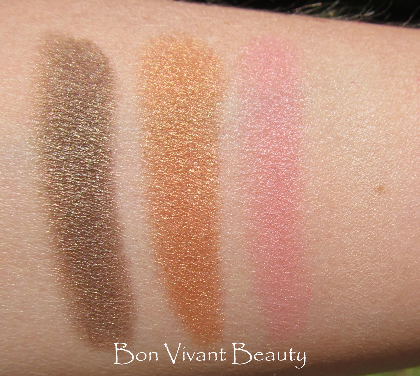 Bon Vivant Beauty Clinique's All About Shadow Quad in Olive in My Martini, At Dusk, Blushed