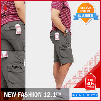 SUP1212C21 Celana Pendek Pria Polos Cargo Thrasher BMGShop