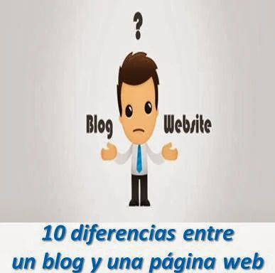 10 diferencias entre un blog y una pagina web