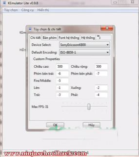 Hướng dẫn auto click ninja school trên pc bằng Kemulator