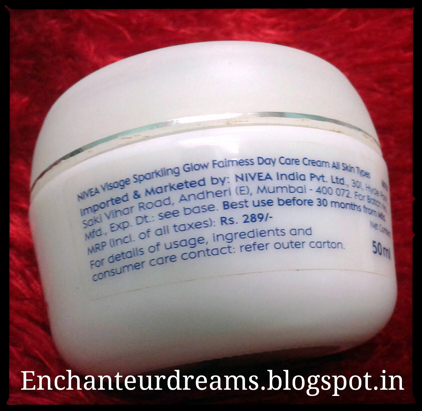 nivea visage sparkling glow