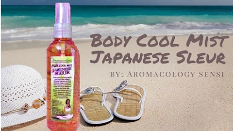 Body Cool Mist Japanese Sleur by Aromacology Sensi #BodySpray #CoolMist #SummerEssential