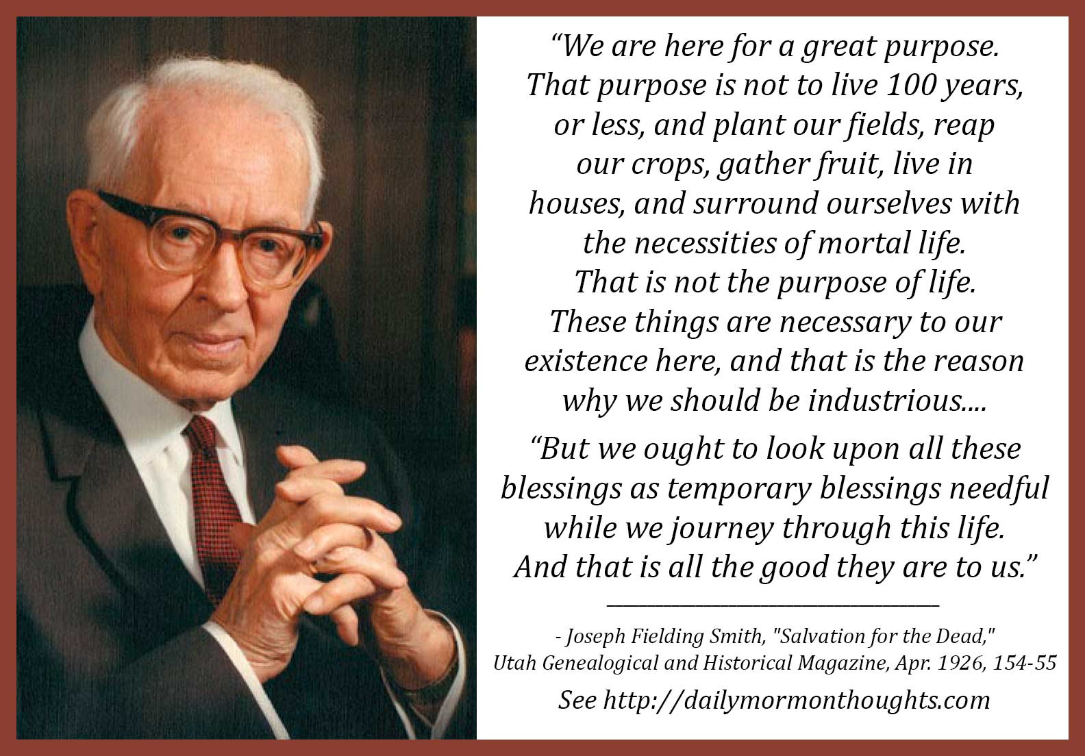 47+ Joseph Fielding Smith Quotes Educolo