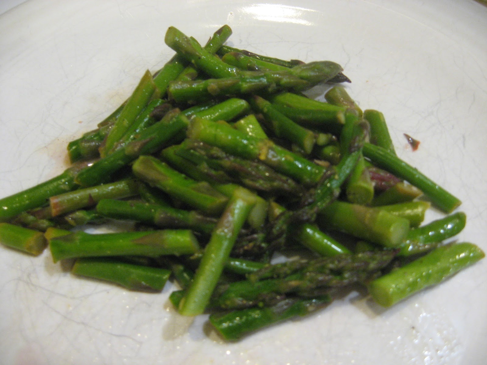 Happy Home Asparagus with Olive Oil & Lemon