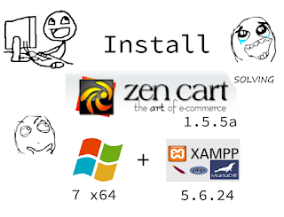 Install ZenCart 1.5.5a eCommerce Shopping Cart on Windows 7 tutorial