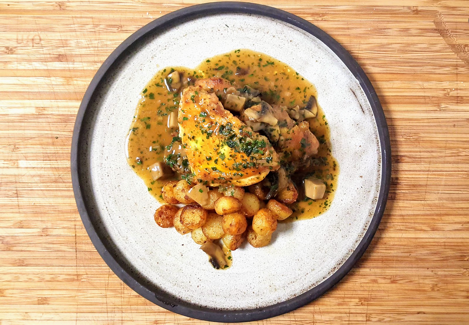 Poulet sauté Chasseur