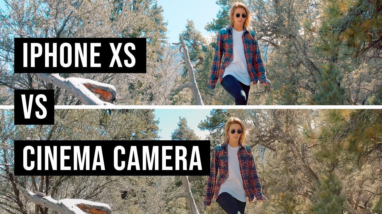 iPhone XS vs CINEMA Camera - Can you spot the DIFFERENCE? - Photography