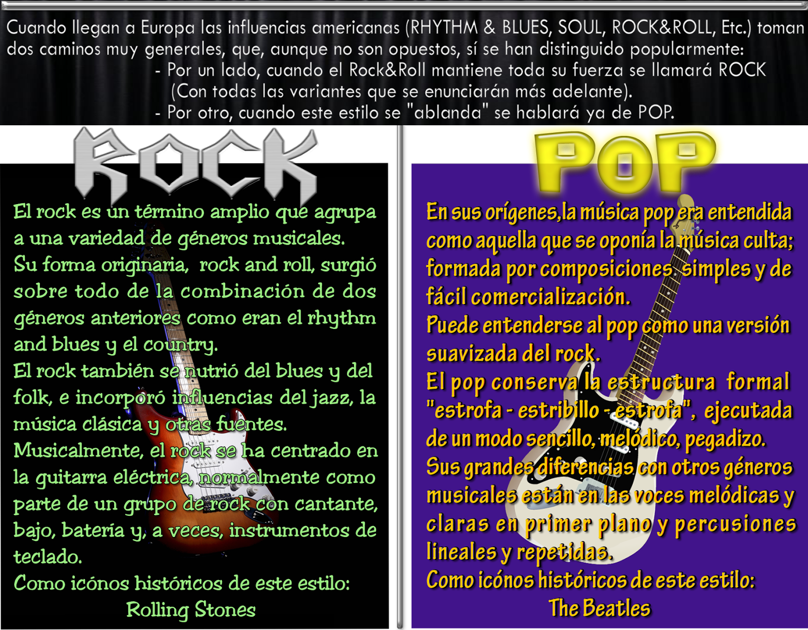 Aula de Música: H-23 - IDA Y VUELTA - POP-ROCK
