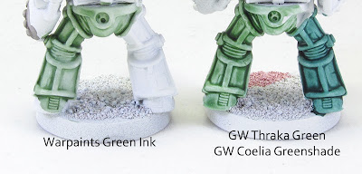 army painter quickshade inks side by side