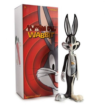 San Diego Comic-Con 2016 Exclusive Glow in the Dark “Anatomical Wabbit” Bugs Bunny Vinyl Figure by Looney Tunes x Kidrobot x Jason Freeny