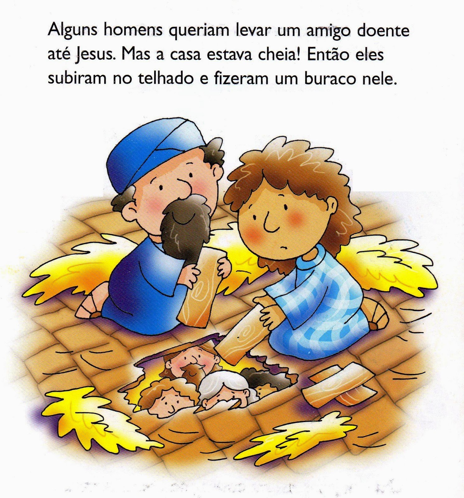 Escola Dominical Infantil Jesus cura a filha de Jairo