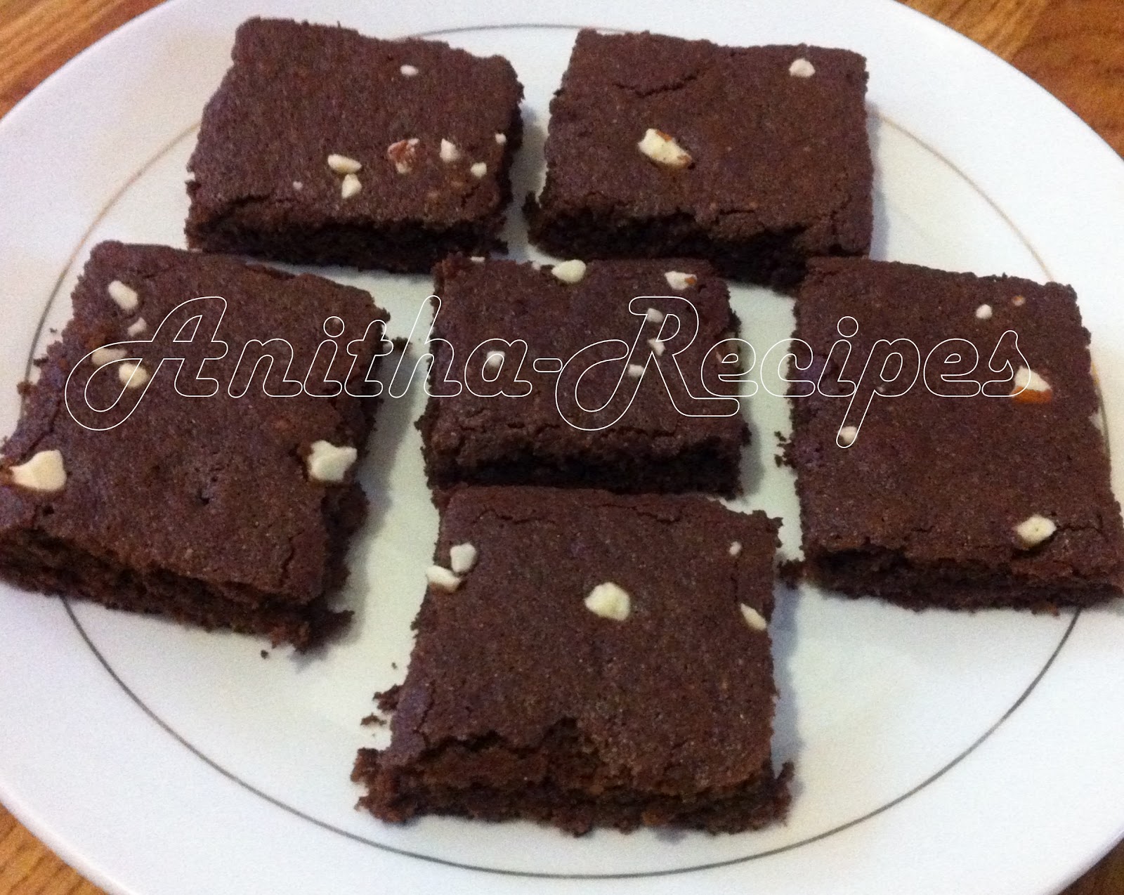 Eggless Brownie Indian Samayal Recipes Anitha Recipes