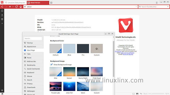 Install vivaldi 1.2 On Ubuntu 16.04.1 LTS or Linux Mint