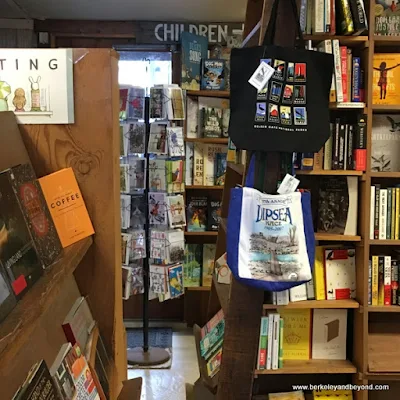 interior of Stinson Beach Books in Stinson Beach, California