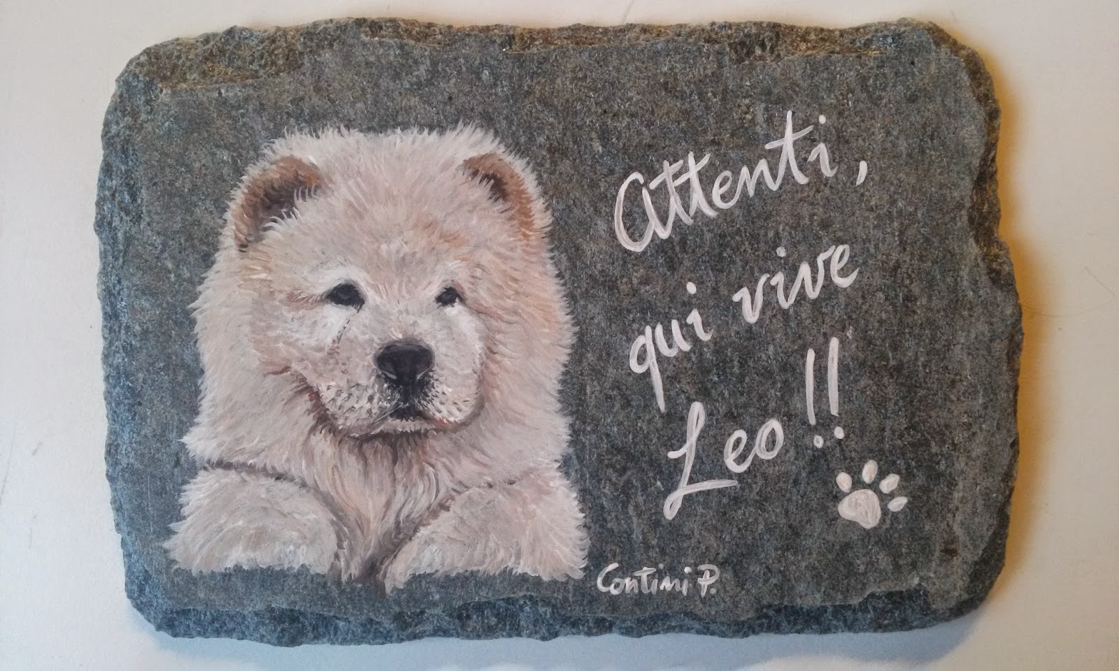 SunHurry Targa Commemorativa Personalizzata In Ardesia Per Animali Domestici, Lapide Con Foto E Supporto, Commemorativo Per Cani Defunti, Lapide Personalizzata, 10x14/14x20/20x30 Cm - 3