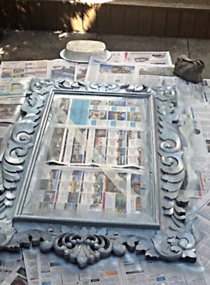Painted Mirror Frame