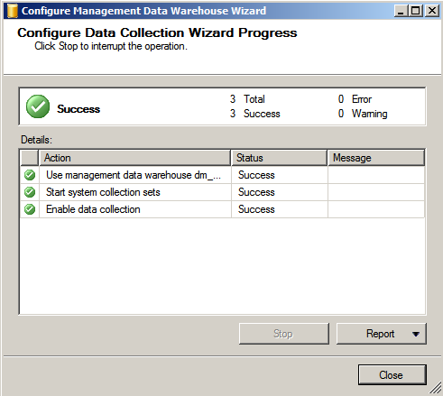 CaryHsu - 學無止盡: 如何啟用與設定資料收集器(Data Collection)