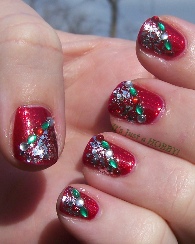 It's Just a HOBBY!: December Polish Days - Get Your Bling On!