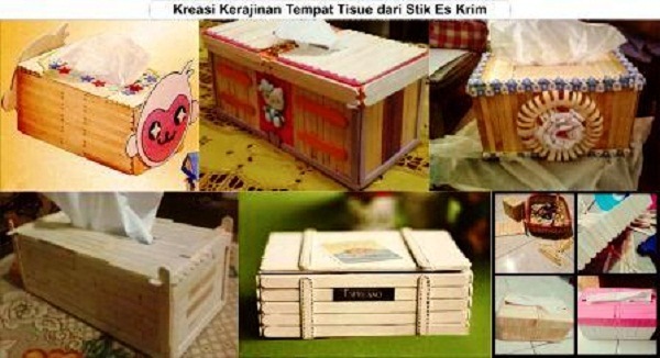 Rumah Adat Lampung Dari Stik Es Krim Info Terkait Rumah