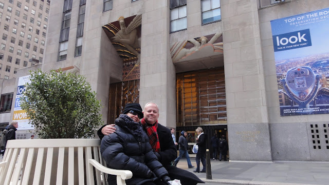 Fachada do Rockefeller Plaza - Nova York - Estados Unidos Nova York - Estados Unidos