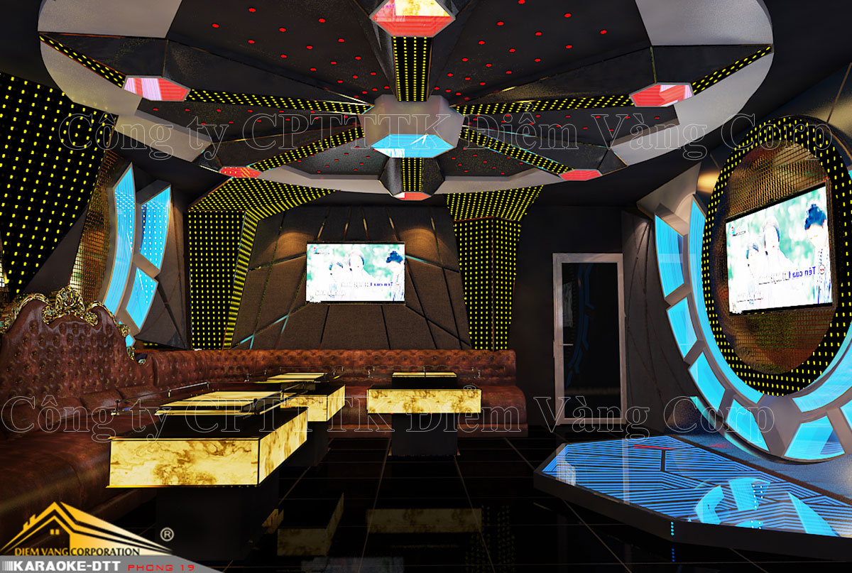 Thiết kế phòng karaoke 3D Ảnh Full chất lượng cao 54