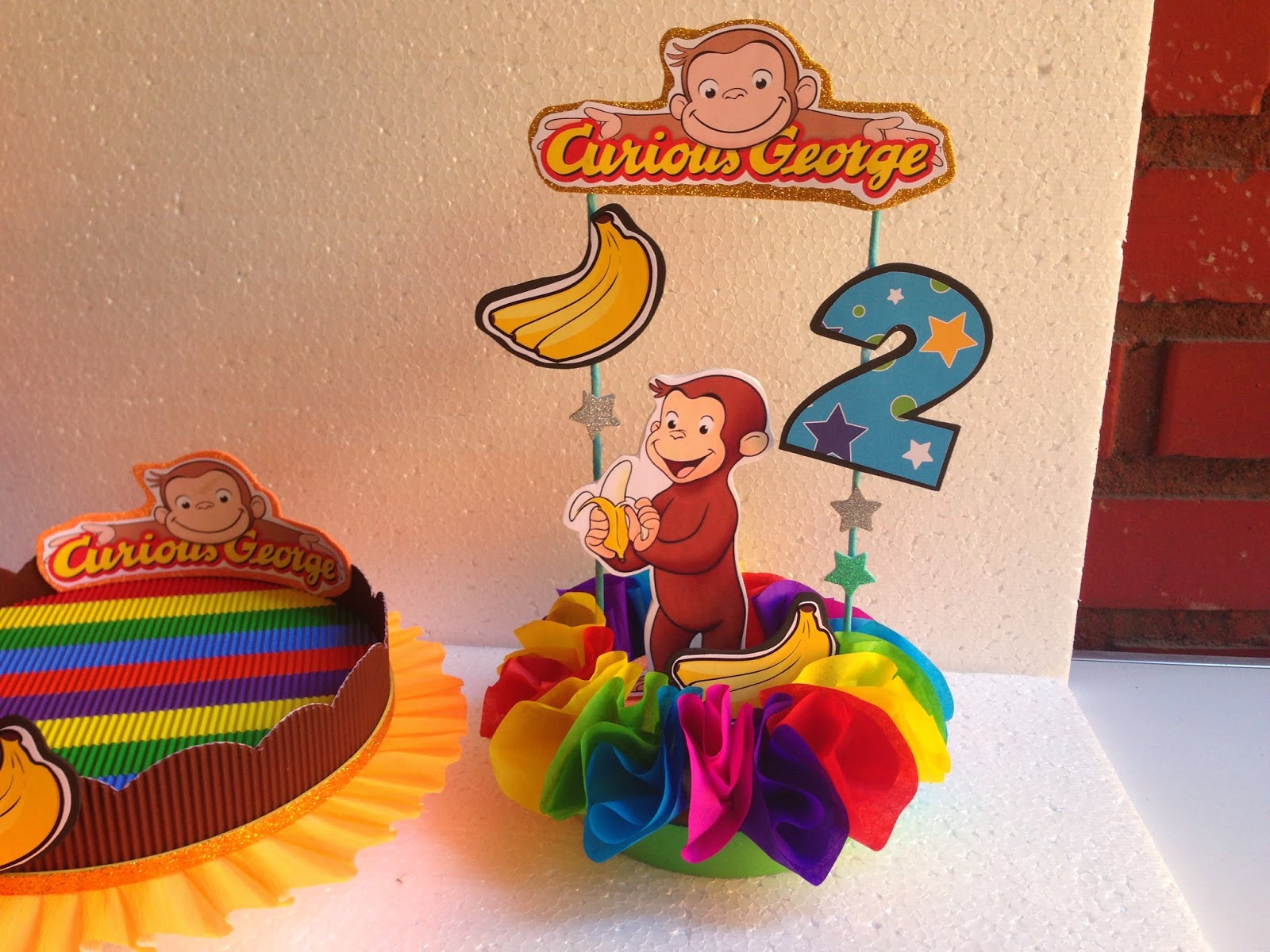 DECORACIONES INFANTILES: jorge el curioso