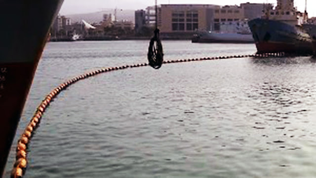 Controlado el vertido de fuel en el Puerto de La Luz, Las Palmas de Gran Canaria Controlado el vertido de fuel en el Puerto de La Luz, Las Palmas de Gran Canaria