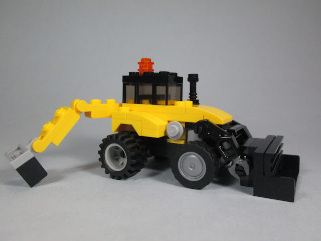 MOD Set LEGO 31041 Creator Construction Vehicles - escavadora