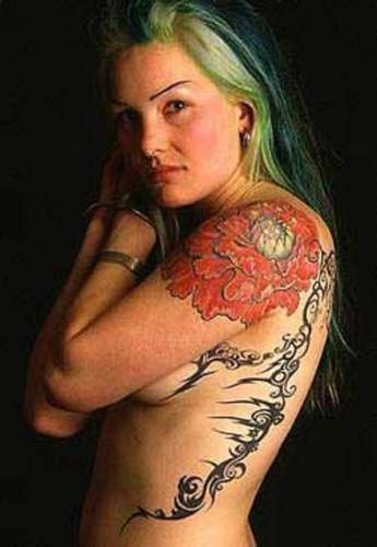 Full tattoo women art