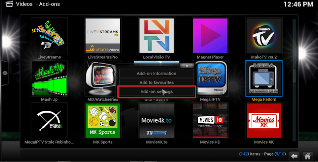 شرح تركيب إضافة Mega Reborn على برنامج KODI XBMC شرح تركيب إضافة Mega Reborn على برنامج KODI XBMC