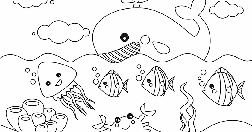 Immagini Di Pesci Colorati Da Stampare