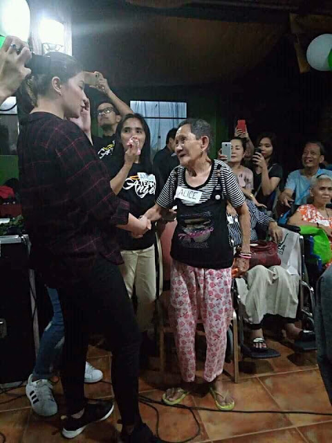 BTS: Angel Locsin Had A Great Time With Our Lolos And Lolas In Anawim Lay Missons Foundation, Inc. BTS: Angel Locsin Had A Great Time With Our Lolos And Lolas In Anawim Lay Missons Foundation, Inc.