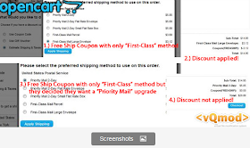 http://codecanyon.net/theme_previews/5374780-opencart-restrict-coupon-free-shipping-method?ref=Eduarea